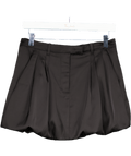 GAP Studio X Zac Posen Satin Bubble Mini Skort - Mini Skirt - True Black UK 10 - Reliked