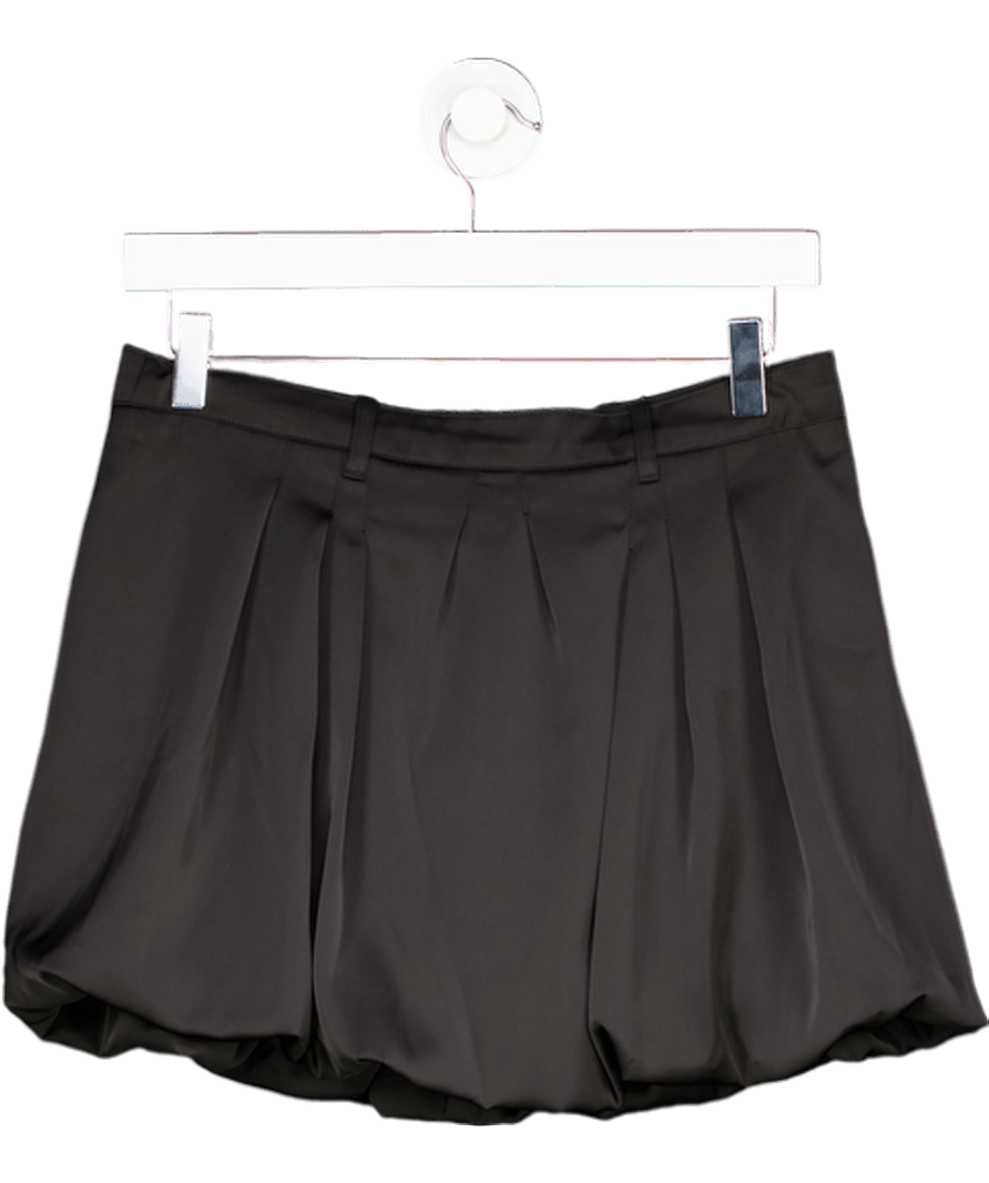 GAP Studio X Zac Posen Satin Bubble Mini Skort - Mini Skirt - True Black UK 10 - Reliked