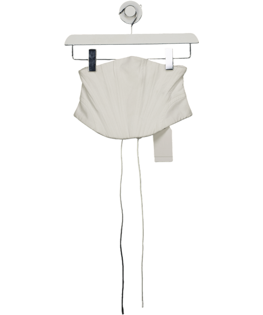 GAP X Zac Posen White Corset Belt UK XS/S - Reliked