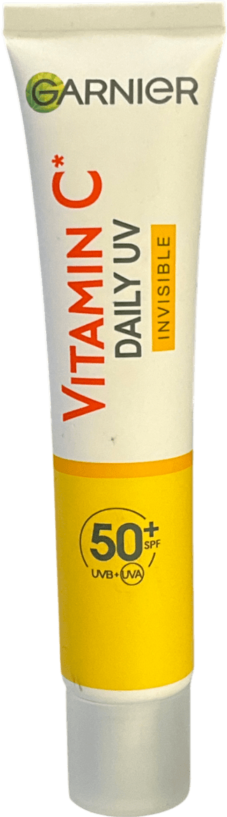 Garnier Vitamin C Daily Uv Brightening Fluid Invisible Spf 50+ 40ml - Reliked