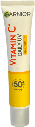 Garnier Vitamin C Daily Uv Brightening Fluid Invisible Spf 50+ 40ml - Reliked