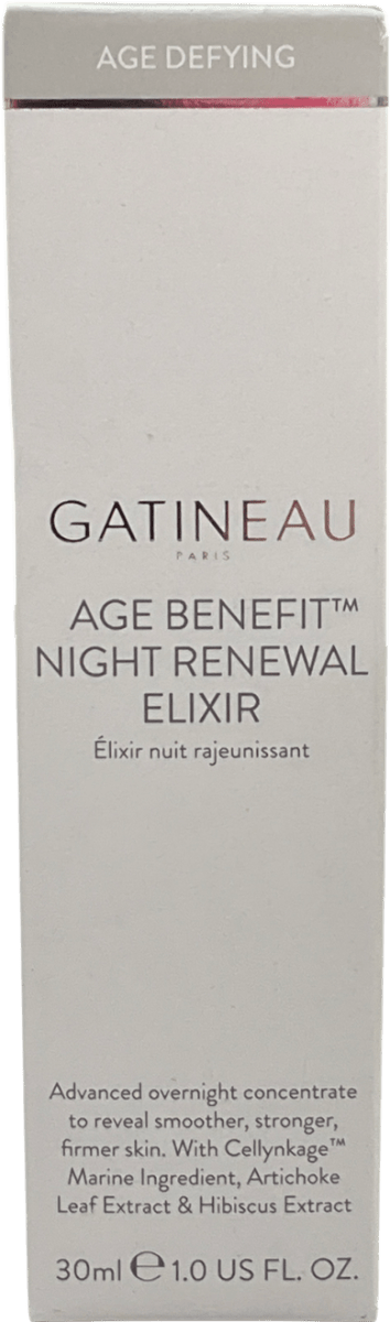 gatineau Age Benefit Night Renewal Elixir 30ml - Reliked