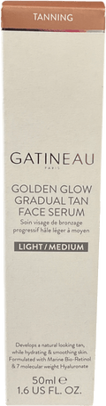 gatineau Golden Glow Gradual Tan Face Serum Light/medium 50ml - Reliked