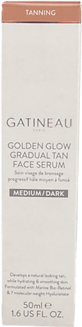 gatineau Golden Glow Gradual Tan Face Serum Medium/dark 50ml - Reliked