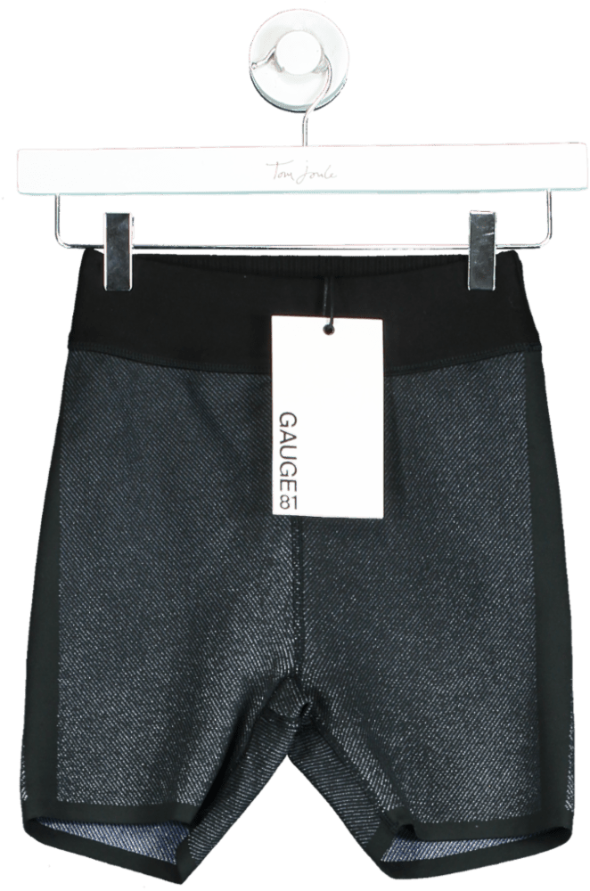 Gauge81 Black & Blue Calgary Shorts UK XS - Reliked
