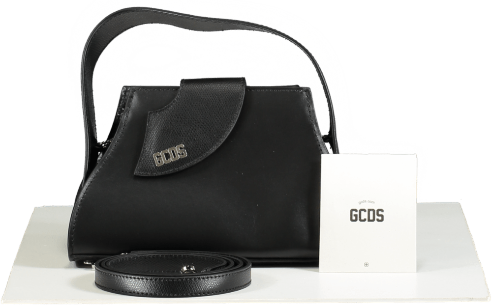 GCDS Black Seaweed Mini Handbag - Reliked