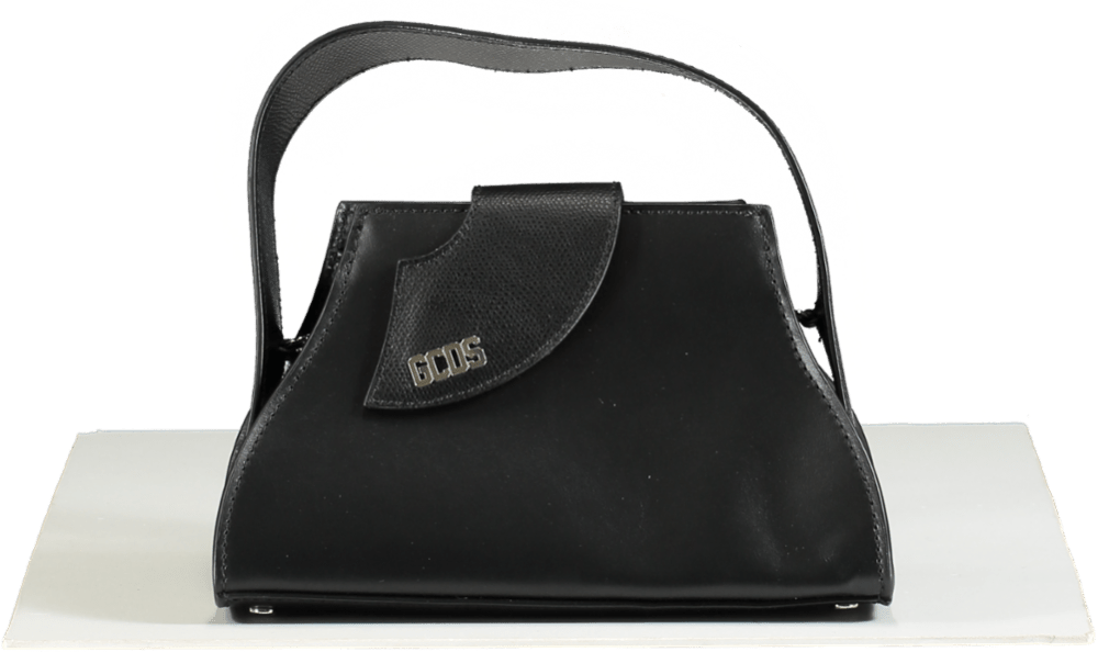 GCDS Black Seaweed Mini Handbag - Reliked