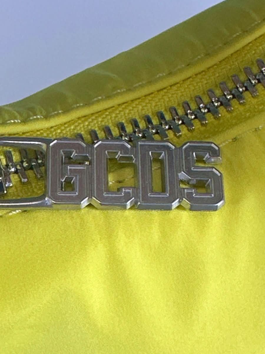GCDS Mathilda Chain - link Tote Bag In Yellow - Reliked