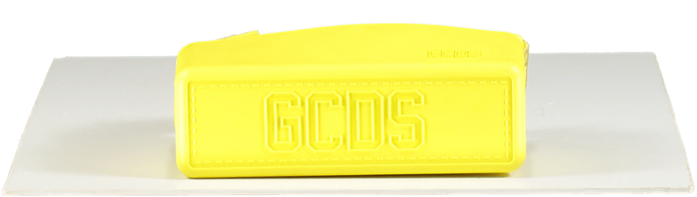 GCDS Mathilda Chain - link Tote Bag In Yellow - Reliked