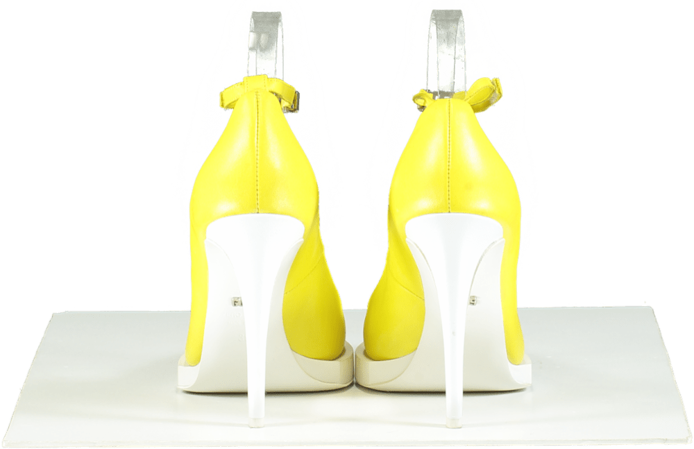 GCDS Yellow Rider Pumps UK 6 EU 39 👠 - Reliked