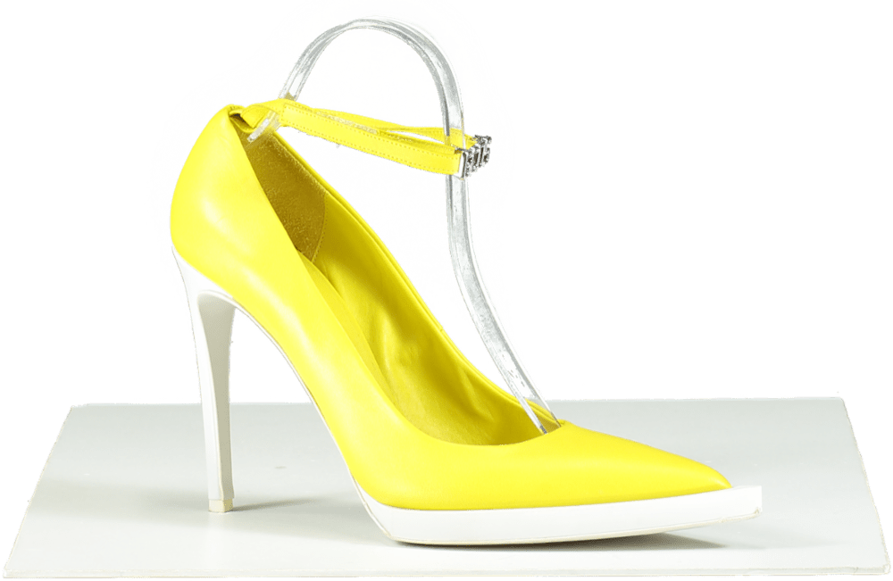 GCDS Yellow Rider Pumps UK 6 EU 39 👠 - Reliked