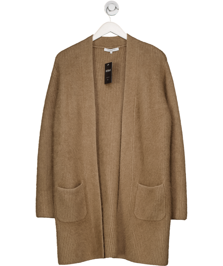 Gerard darel Beige Cashmere Cardigan UK 6 - Reliked