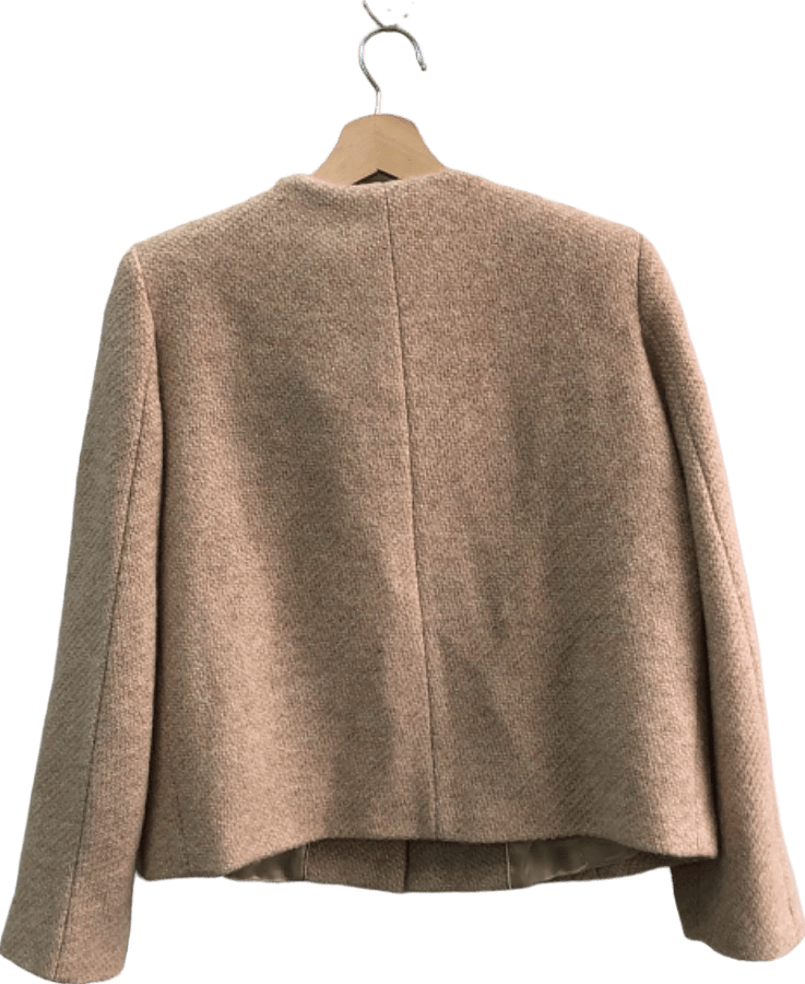 Gerard Darel Beige Wool Blazer Jacket EU 38 - Reliked
