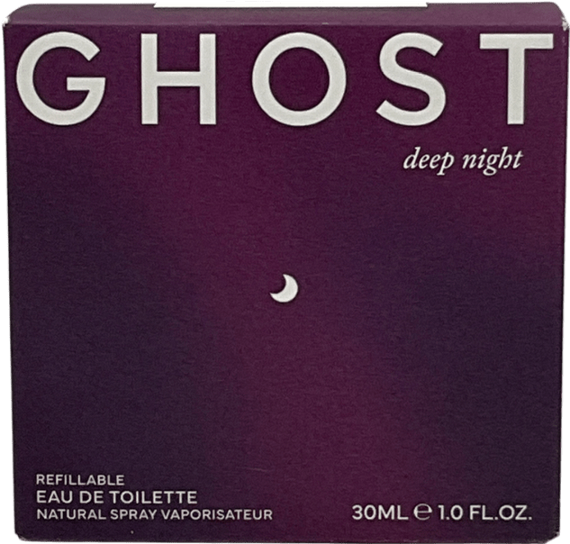 ghost Deep Night Refillable Eau De Toilette Spray Deep Night 30ml - Reliked