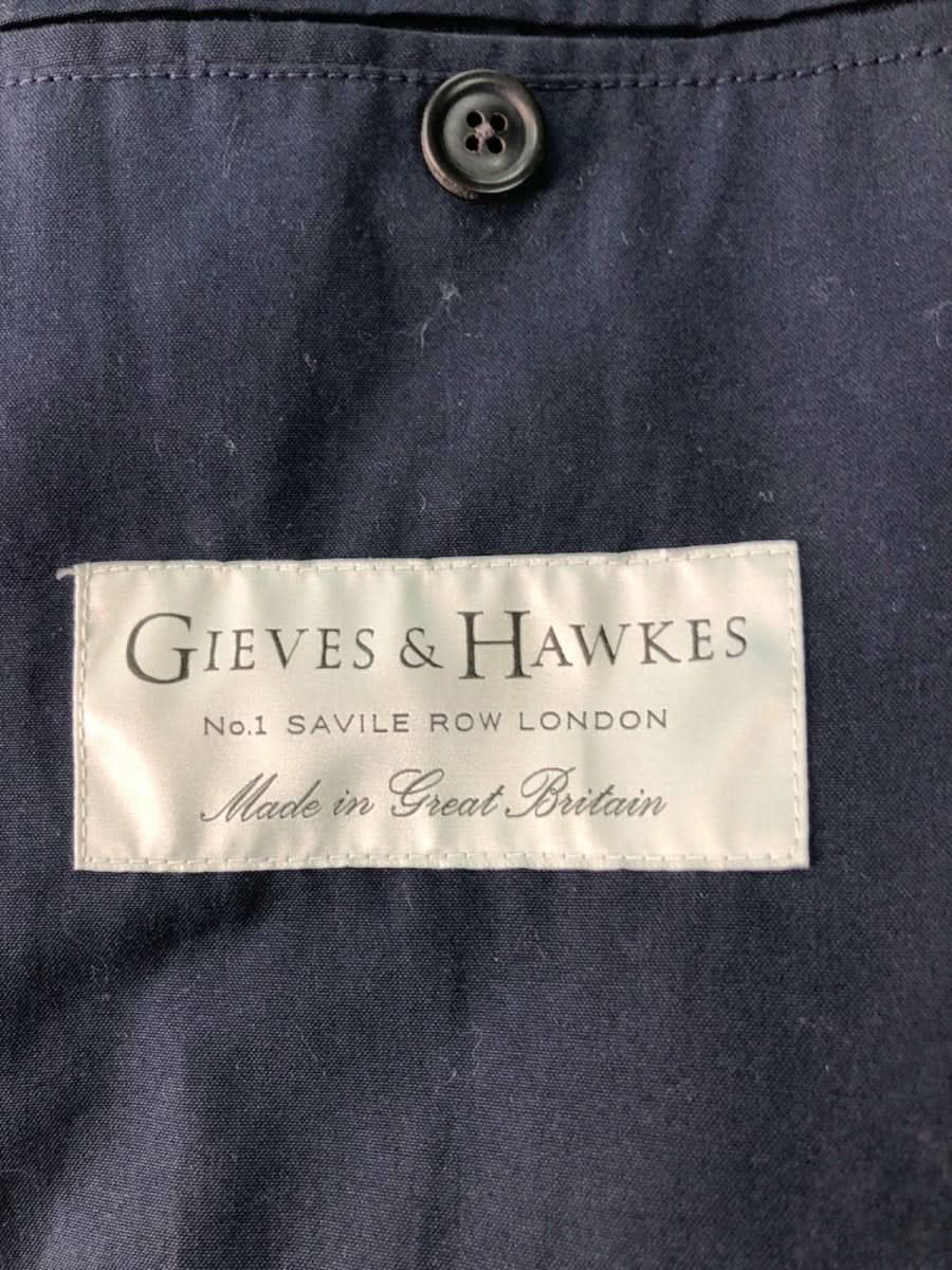 Gieves & Hawkes Navy Double - Breasted Peacoat UK S - Reliked