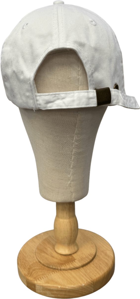 GIGI & OLIVE White "bassde Basse Baby" Baseball Cap One Size - Reliked