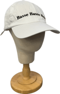 GIGI & OLIVE White "bassde Basse Baby" Baseball Cap One Size - Reliked