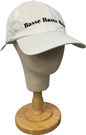 GIGI & OLIVE White "bassde Basse Baby" Baseball Cap One Size