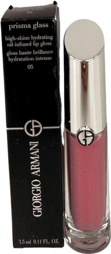Giorgio Armani beauty Prisma Glass Lip Gloss Berry Beam 05 3.5ml - Reliked