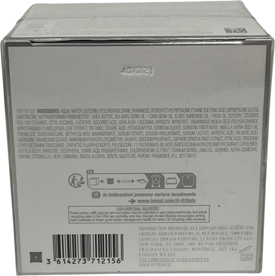 Giorgio Armani Crema Nera Supreme Reviving Cream 50ml - Reliked