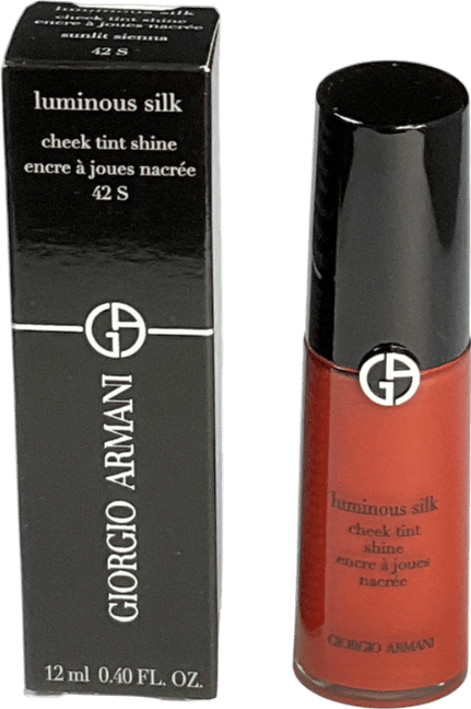 Giorgio Armani Luminous Silk Cheek Tint 42s Sunlit Sienna 12ml - Reliked