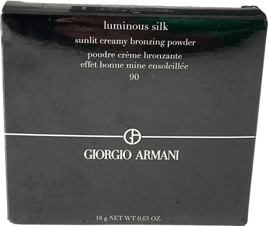 Giorgio Armani Luminous Silk Sunlit Creamy Bronzing Powder 90 18g - Reliked