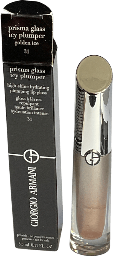 Giorgio Armani Prisma Glass Icy Plumper 31 Golden ice 3.5ml - Reliked