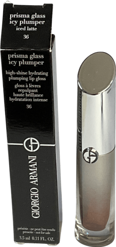 Giorgio Armani Prisma Glass Icy Plumper 36 Iced Latte 3.5ml - Reliked