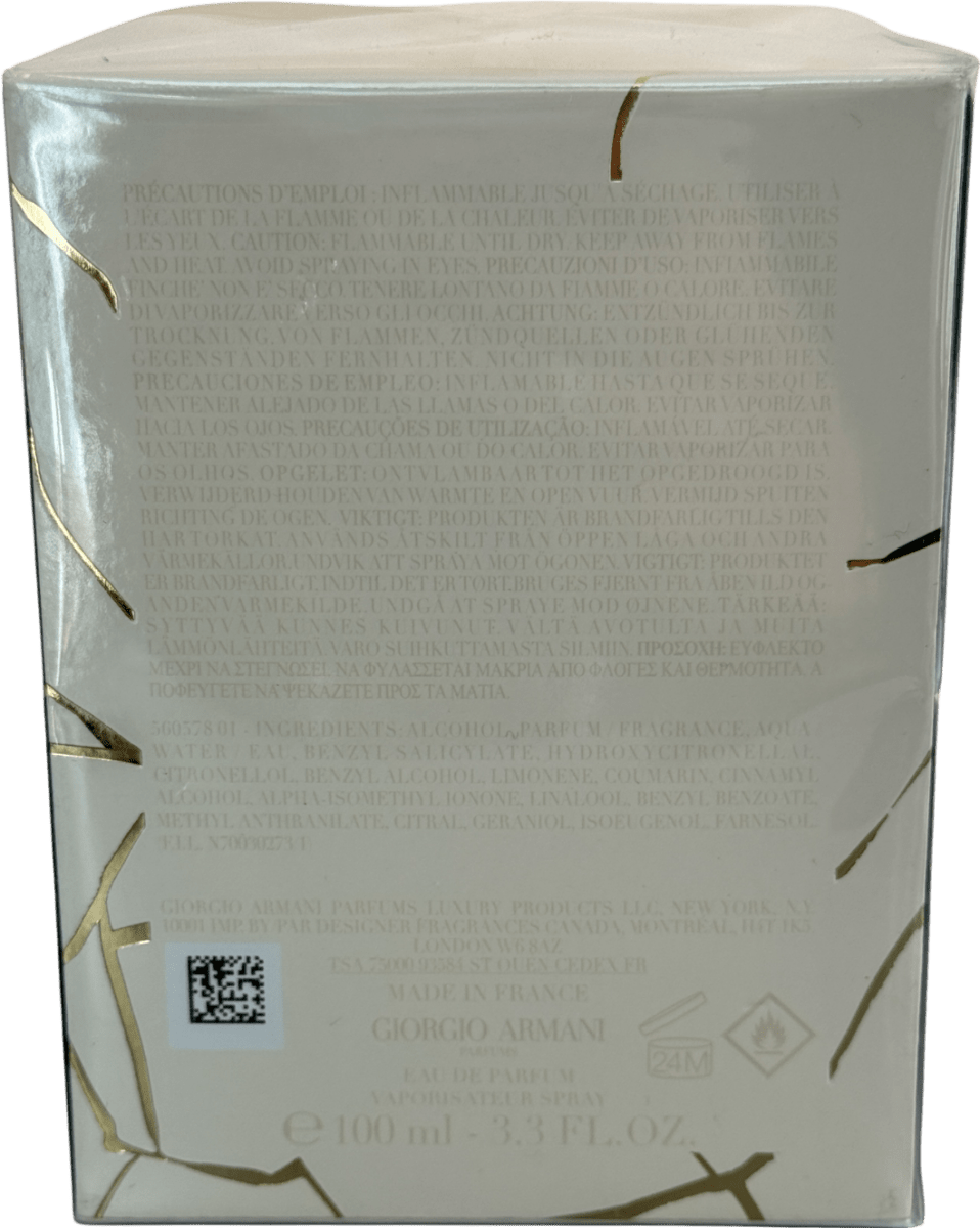 Giorgio Armani Privé Blanc Kogane Eau De Parfum 100ml - Reliked