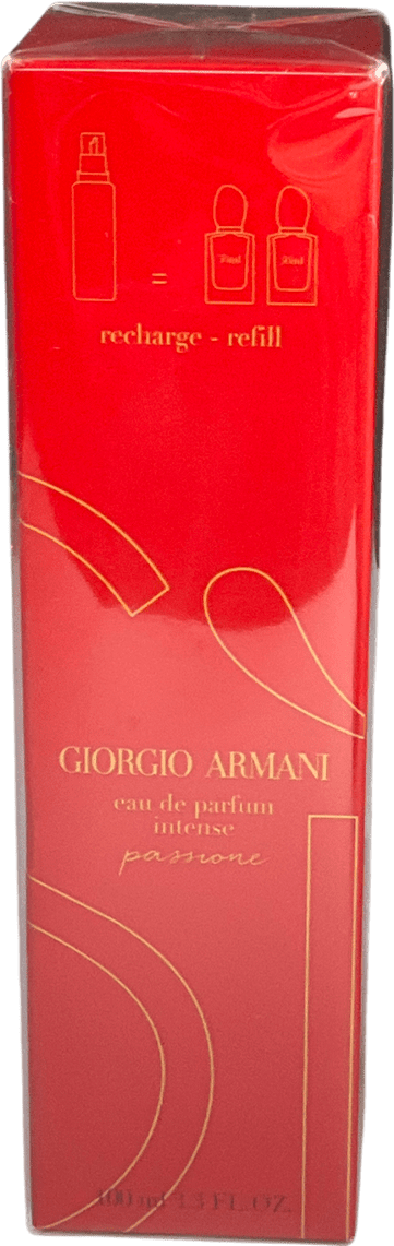 Giorgio Armani Refill Bottle Eau De Parfum Sì Passione Intense 100ml - Reliked