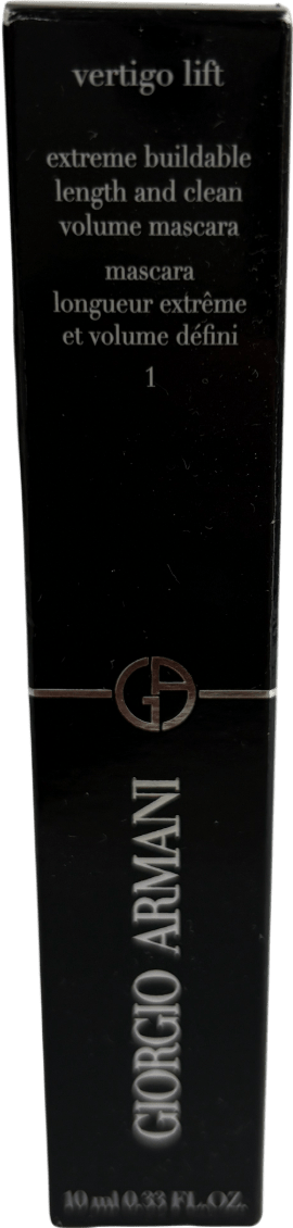 Giorgio Armani Vertigo Lift Mascara Obsidian Black 1 10ml - Reliked