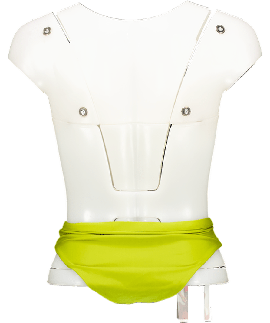 Girls Get it Green Full Coverage Bikini Bottoms UK XS - Reliked