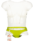 Girls Get it Green Full Coverage Bikini Bottoms UK XS - Reliked