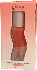 GISOU Honey Infused Lip Oil Bee Llini Peach 8ml - Reliked