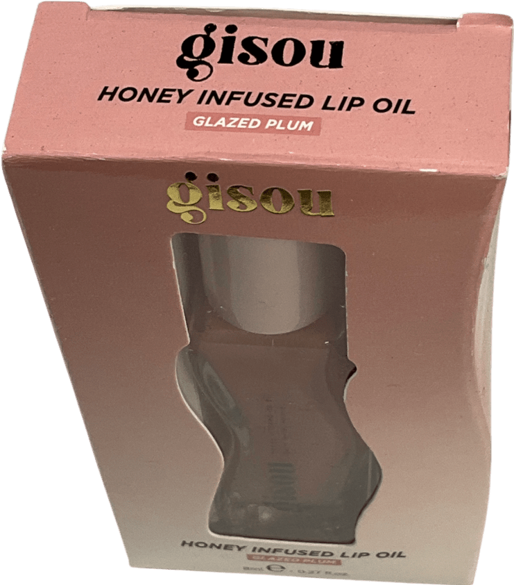 GISOU Honey Infused Lip Oil Glazed Plum 8ml - Reliked