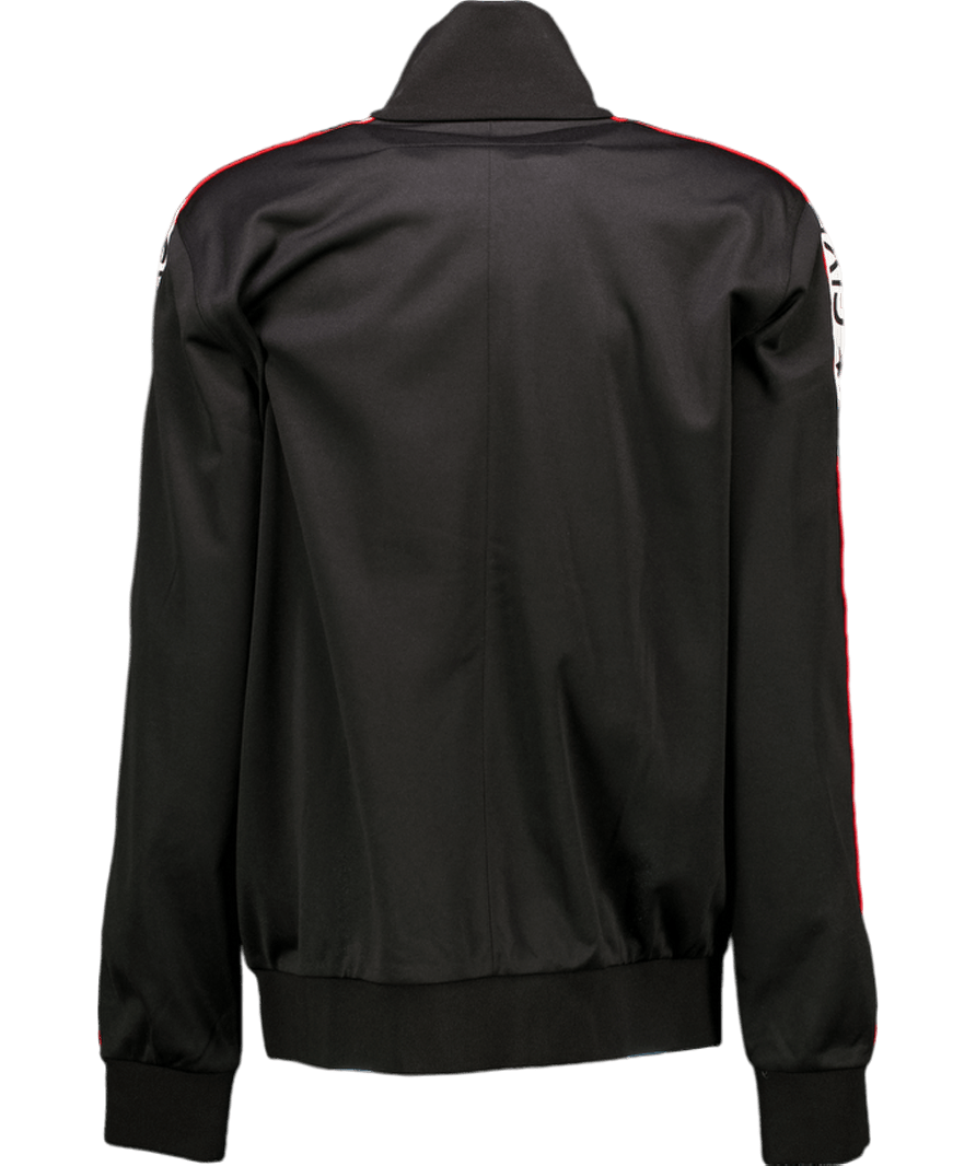 GIvenchy Tape Logo Track Jacket Black UK S - Reliked