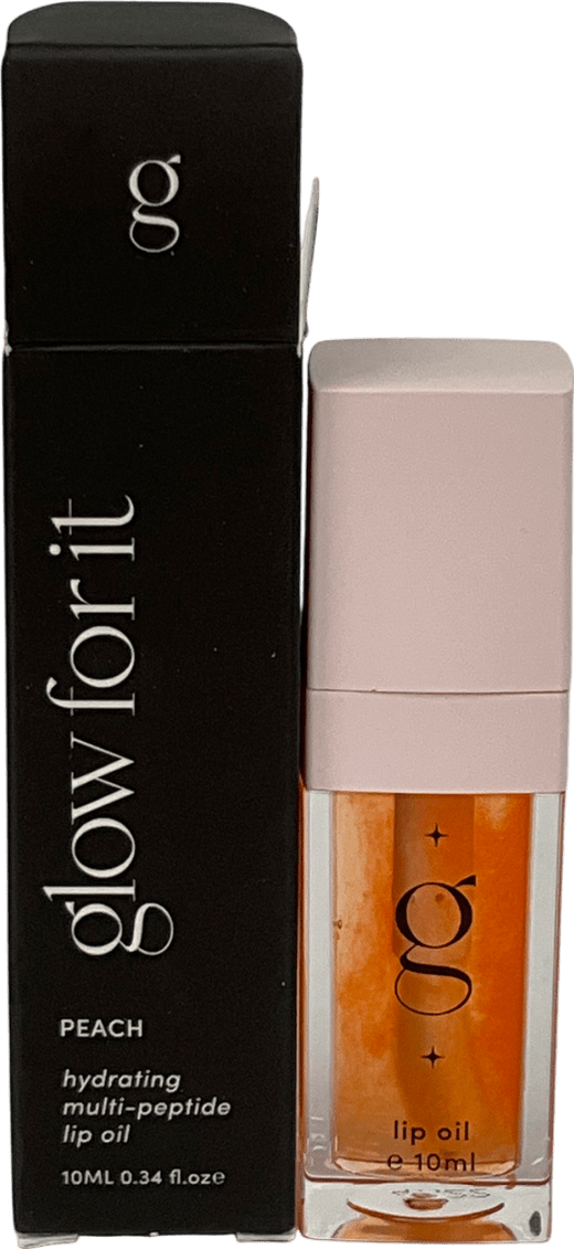 glow for it Peach Lip Oil Peach 10ml - Reliked