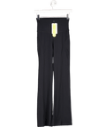 Glowmode Black Wide Leg Ultra High - waist Leggings UK XS - Reliked