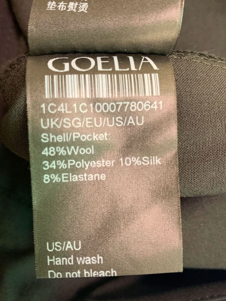 Goelia Black Culottes UK 8 - Reliked