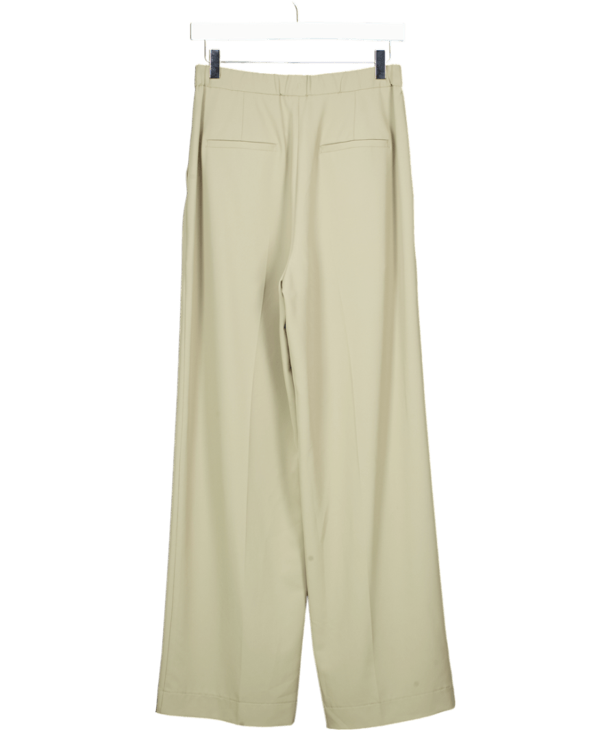 GOELIA SAGE GREEN Stretch Adjustable Waist Women Pants UK 8 - Reliked