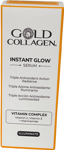 Gold Collagen Instant Glow Serum 30ml - Reliked
