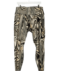 Good American Brown Core Power Legging In Natural Swirl UK XXL - Reliked