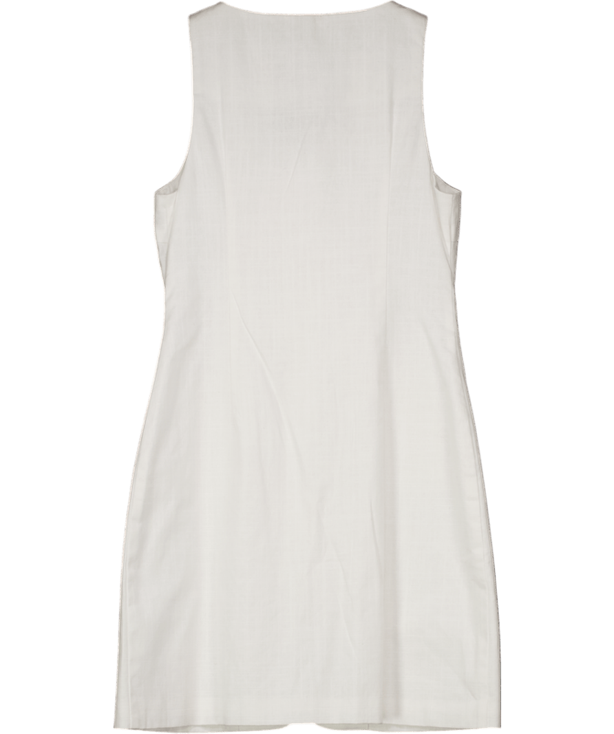 Good basics club White Sleeveless Dress UK XS - Reliked