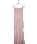 Grace Jacob Pink Nova Maxi Dress UK S - Reliked