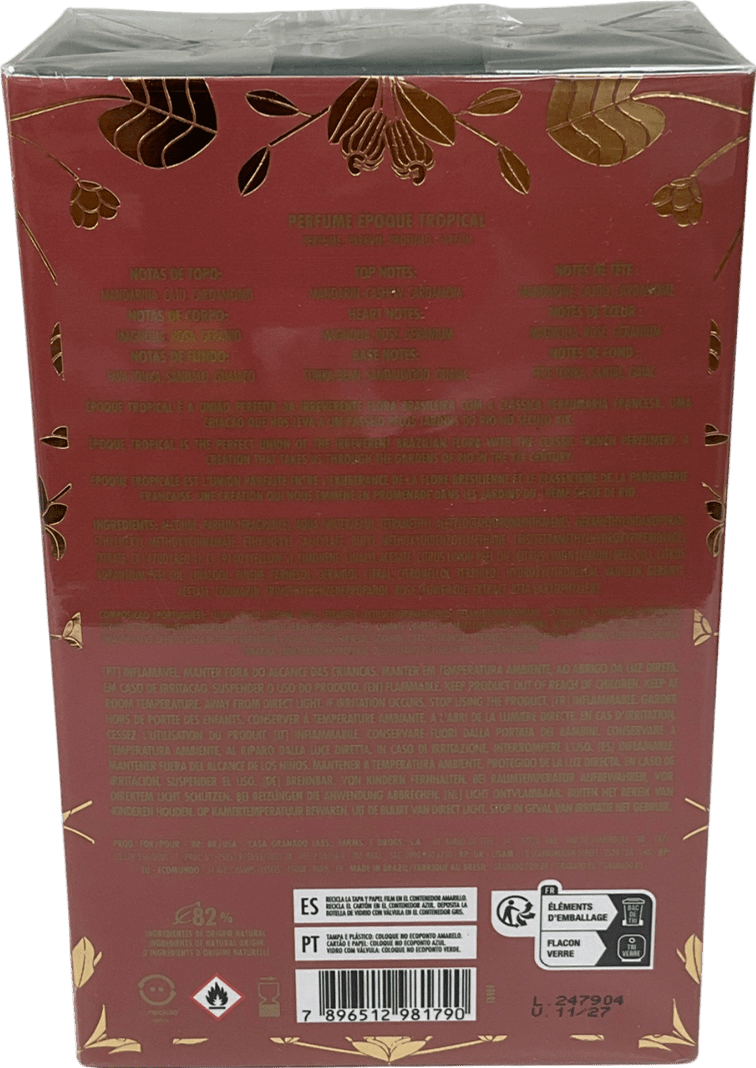 granado Époque Tropical Perfume Epoque 75ml - Reliked