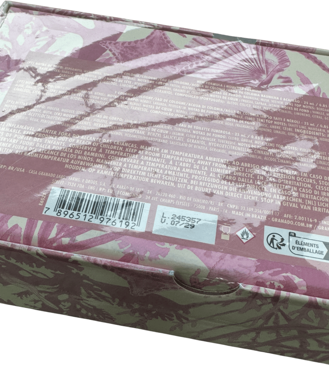 Granado Perfumery Trio - Acafrao, Tuberosa & Neroli Gift Set 3 x 25ml - Reliked