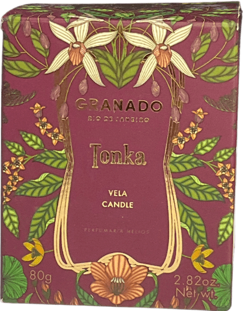 granado White Tonka Vintage Candle One Size - Reliked