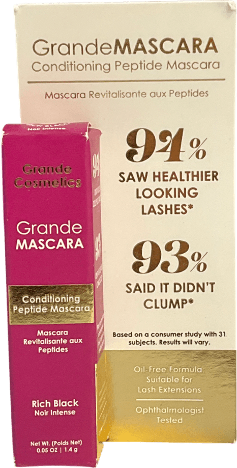 grande Grandemascara Travel Mini Black 1.4g - Reliked