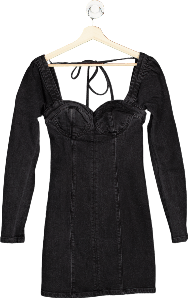 GRLFRND Black Amina Dress S - Reliked