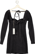 GRLFRND Black Amina Dress S - Reliked